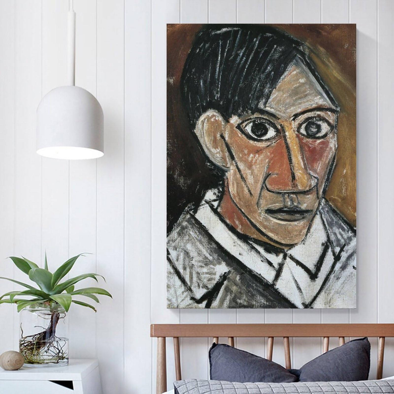 Amazon.co.jp: パブロ・ピカソ Pablo Picasso 《自画像 1907